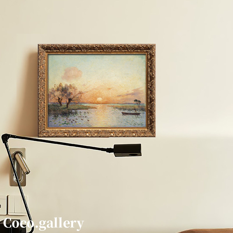 可可的画廊法式美式小众艺术古典风景油画客餐厅卧室咖啡厅装饰画,淘宝优惠券,粉丝福利购,淘宝优惠卷