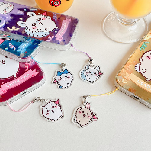 吉伊卡哇Chiikawa飞鼠iphone17promax乌萨奇Usagi小八Hachiware渐变air手机壳适用苹果16plus保护壳13小米15p - 图3