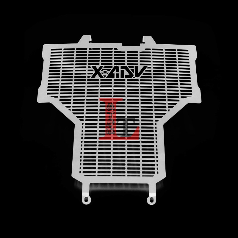 适用本田XADV750 17-24年改装不锈钢散热器保护罩水箱护网水箱网 - 图2