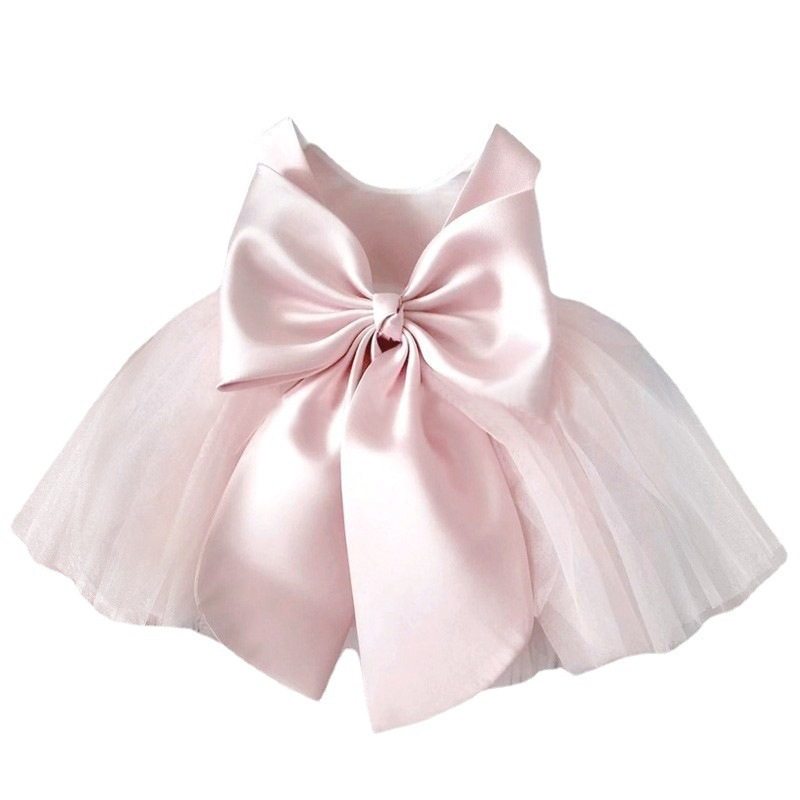 周岁宝贝礼服裙自然粉色蓬蓬纱裙公主裙时尚洋气女童宴会宝宝礼服,淘宝优惠券,粉丝福利购,淘宝优惠卷