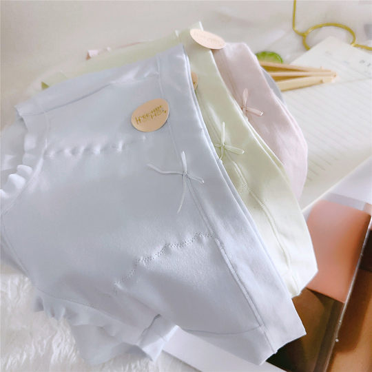 Abdominal underwear for women, Caitian pure cotton, antibacterial crotch medium and high waist