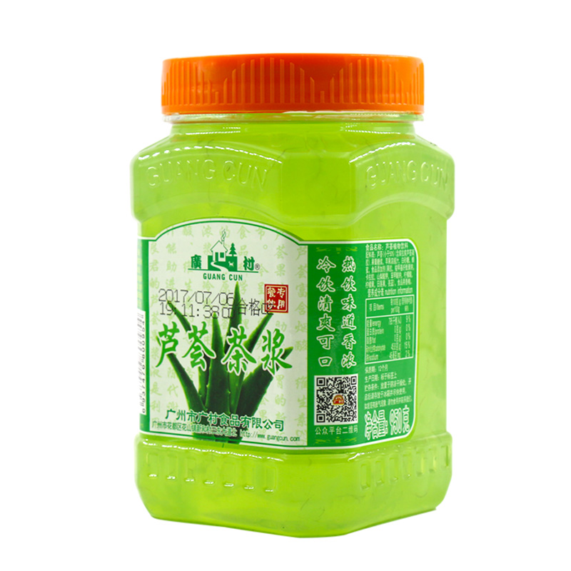 广村花果茶浆芦荟茉莉花生姜果肉图片_4