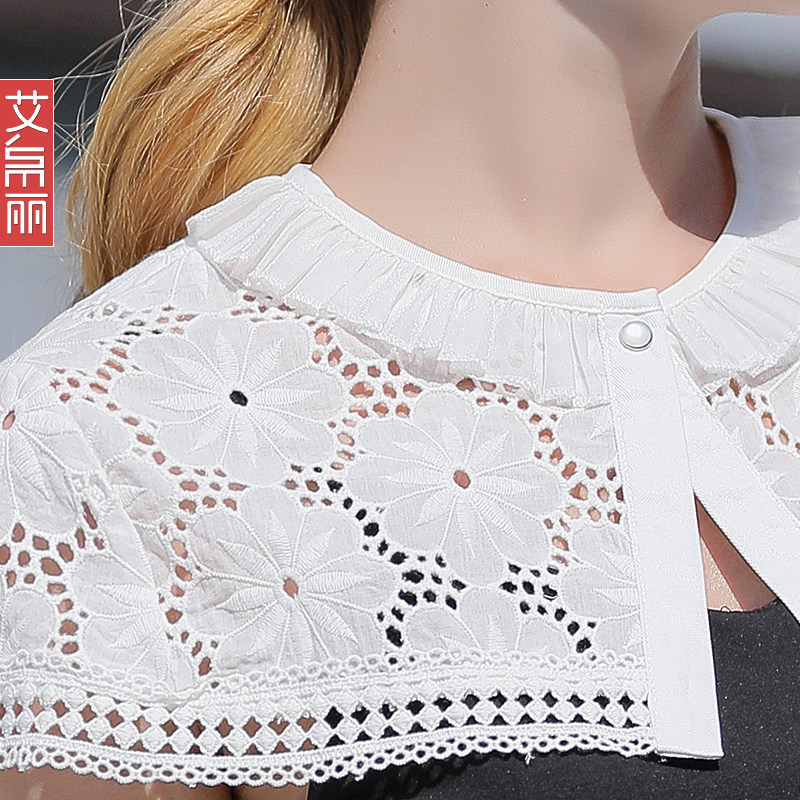 蕾丝纯棉小坎肩外搭短款百搭夏裙子 艾帛丽短外套
