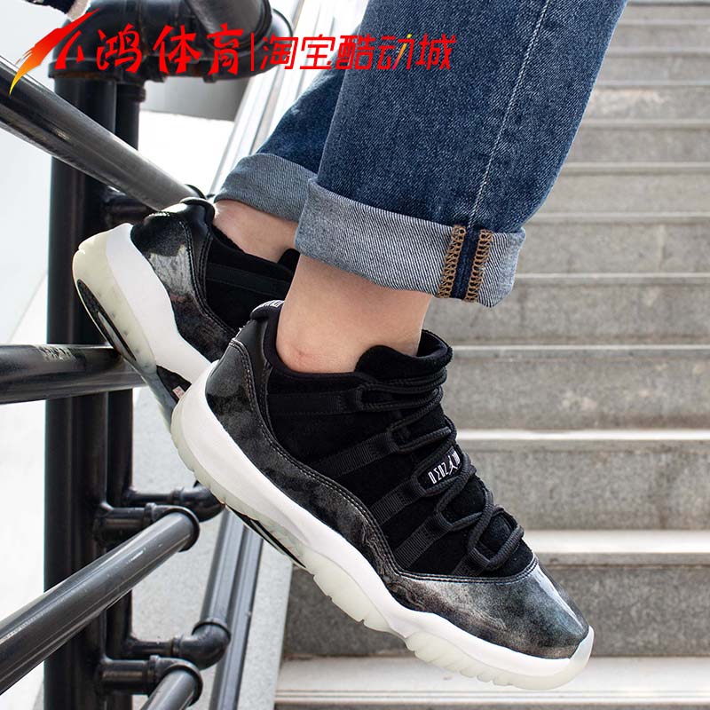 小鸿体育Air Jordan 11 Low AJ11 大魔王 伯明翰 低帮 528895-010 - 图2