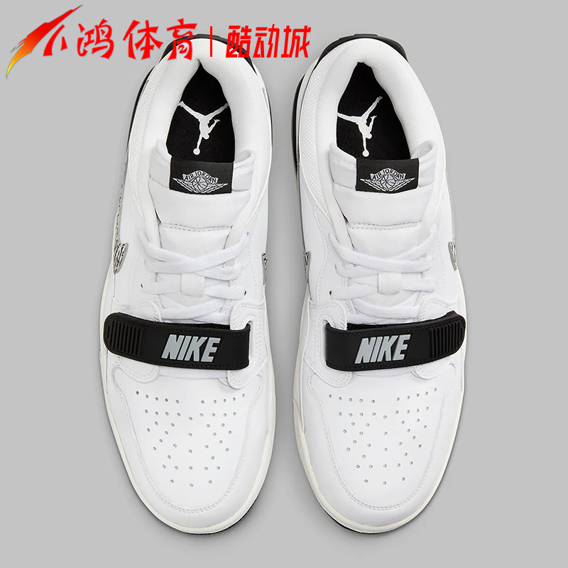 小鸿体育Air Jordan Legacy 312 Low AJ312白黑篮球鞋CD7069-110-图0