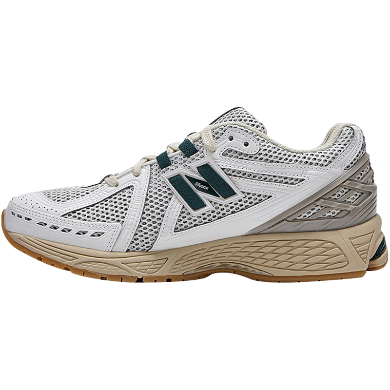 小鸿体育New Balance 1906R 白绿 复古潮流休闲运动跑步鞋M1906RQ - 图3