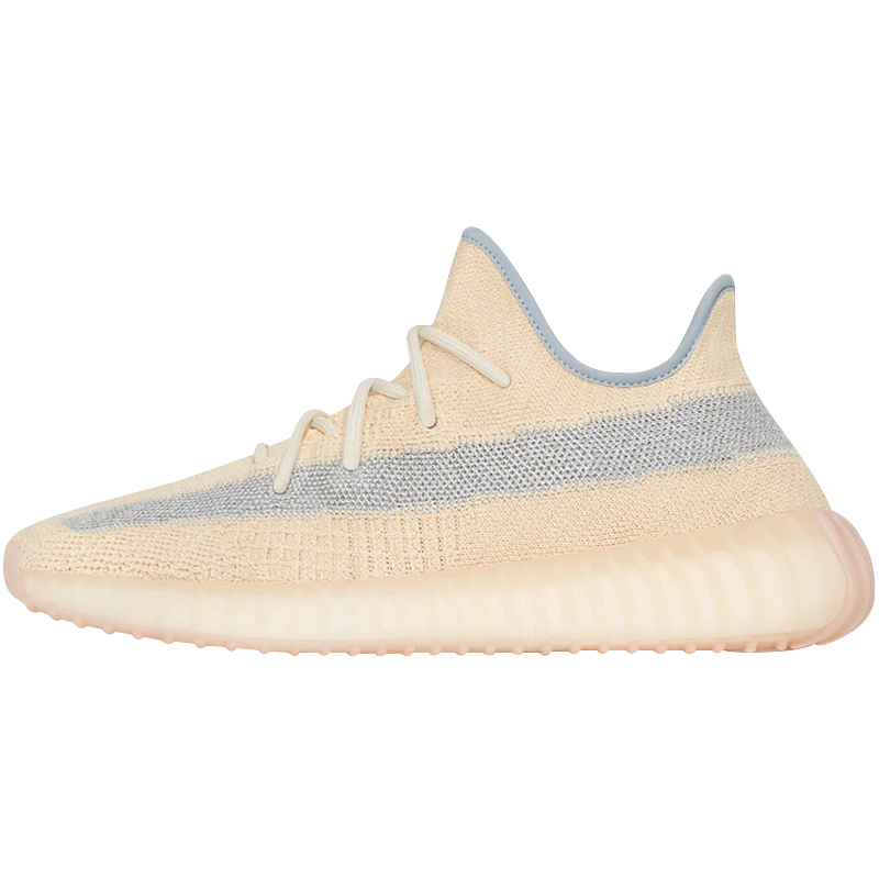 小鸿体育Adidas Yeezy 350 V2奶油亚麻黄侧透满天星椰子FY5158-图3