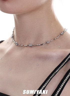 SUMIYAKI简约不简单素链项链