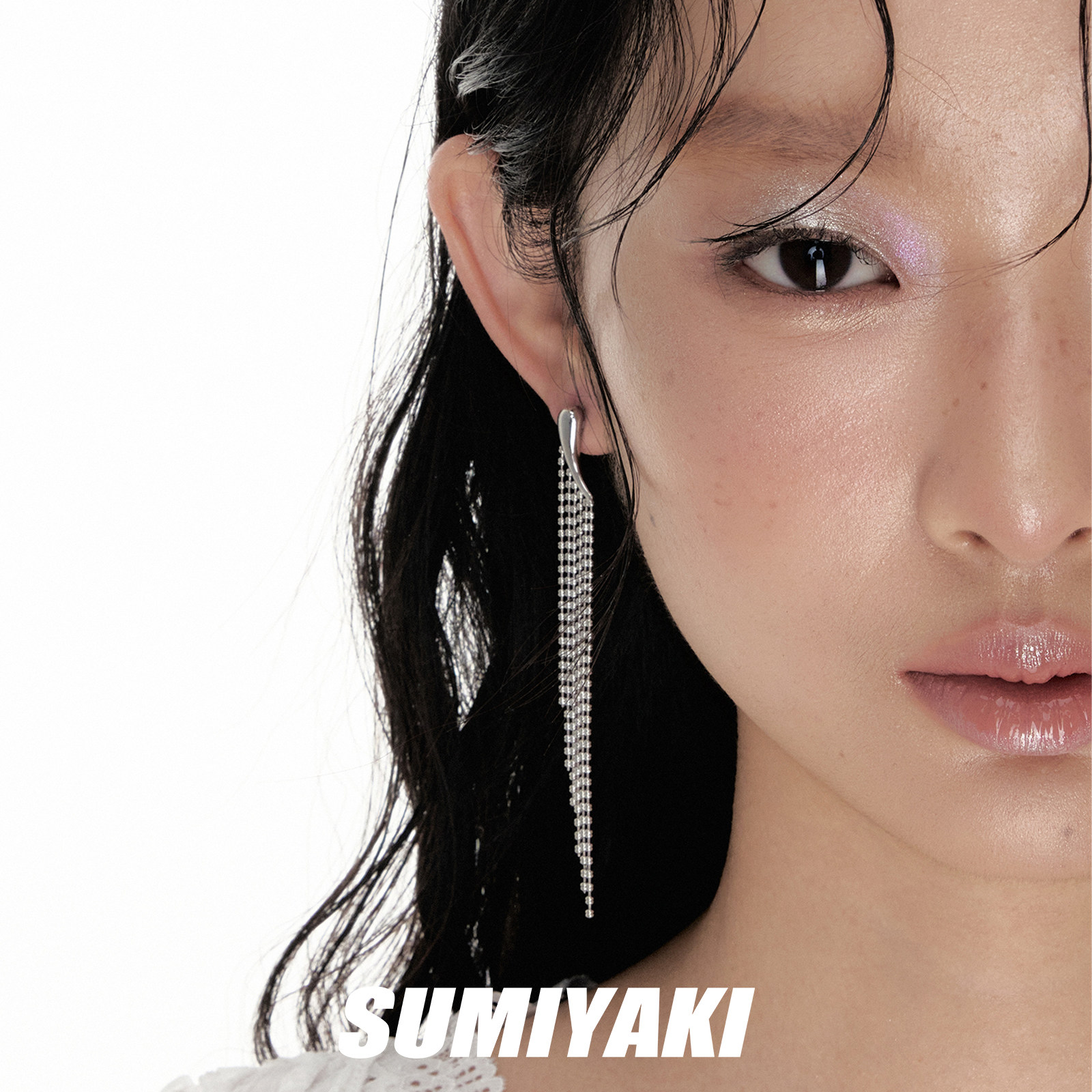 【现货】SUMIYAKI 小众高级感流苏耳环s925银针长款耳饰女显脸小,淘宝优惠券,粉丝福利购,淘宝优惠卷