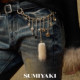 Plush ponytail bag hanging chain waist chain trouser chain