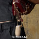 Plush ponytail bag hanging chain waist chain trouser chain