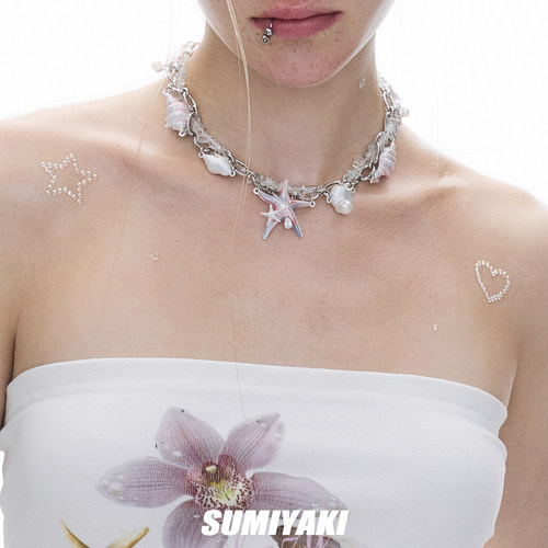 SUMIYAKI Coconut Girl 海洋派对 纯手工海星项链情侣送礼闺蜜 - 图3
