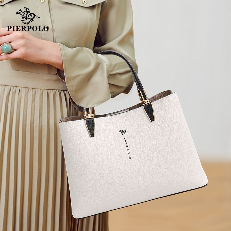 保罗真皮2020新款潮中年妈妈包包 pierpolo女士包袋