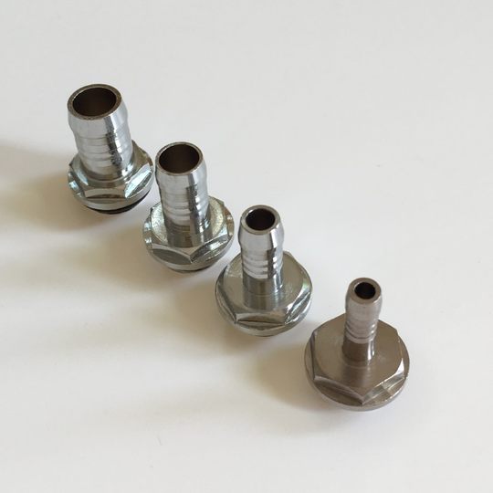 电脑水冷宝塔接头G1/4 2分螺纹笔记本水箱水泵水排专用宝塔接头