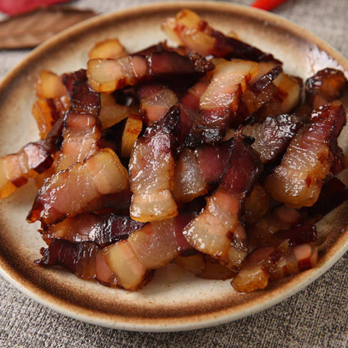 温州特产东瓯腊肉240gX4包欣禾食品酱油肉品品香五花肉腿肉包邮 - 图0