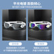 Xtep waterproof, anti-fog, wide-angle, rimless racing goggles