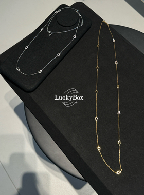 「福禄长绵」葫芦长款毛衣链925银项链轻奢小众设计高级双层叠戴