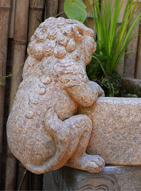 水磨坊客厅鱼缸流水摆件玄关装饰