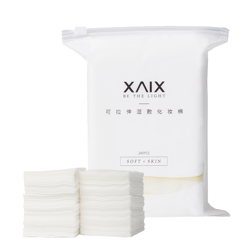 XAIX木乃伊湿敷化妆棉敷脸专用棉片可拉伸卸妆巾拍爽肤水面膜纸-图3