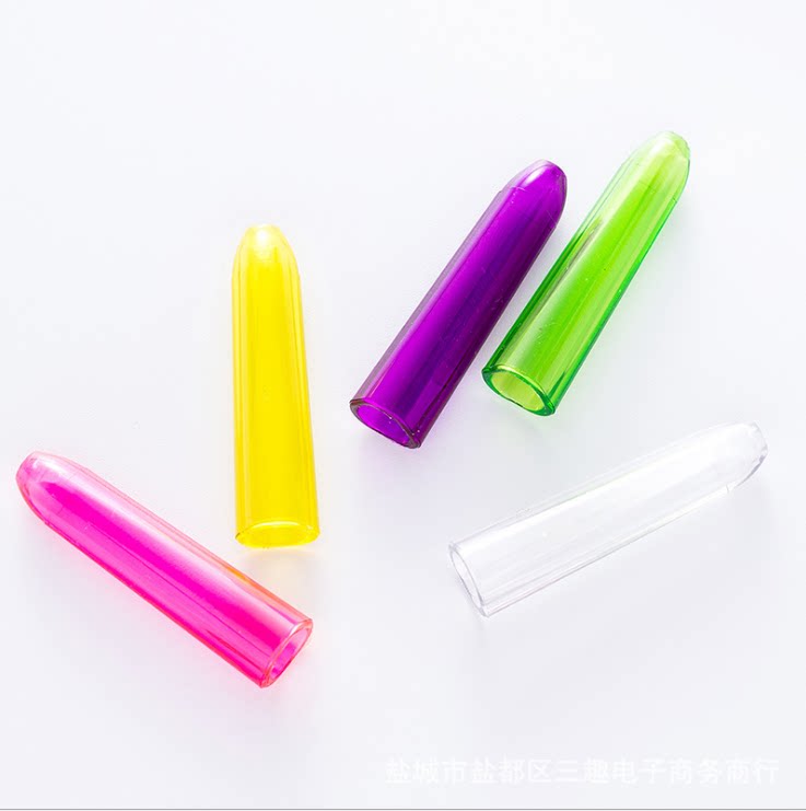 学生笔帽小三角形铅笔套防滚动透明铅笔帽笔头加厚铅笔延长5个装_虎窝淘