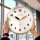 Simple and versatile! ins cream style silent wall clock