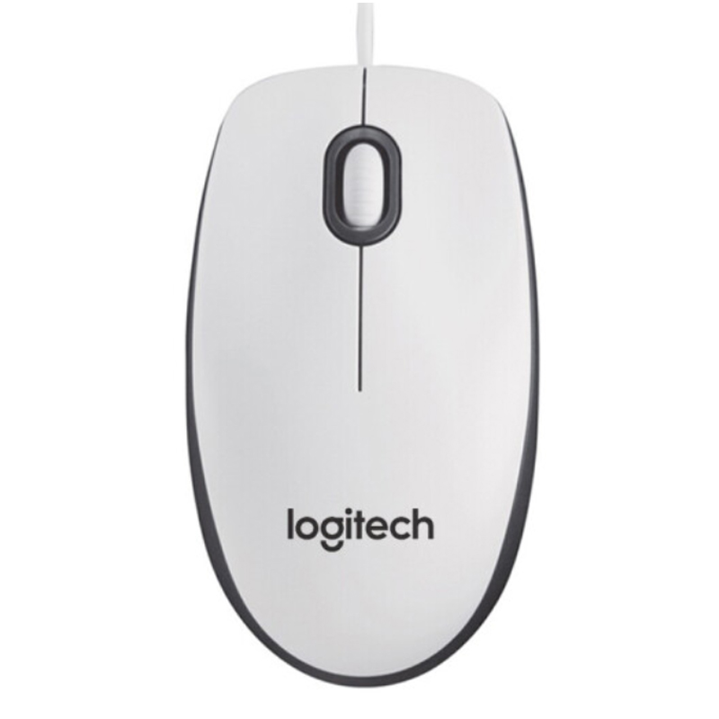 Logitech罗技M100R鼠标有线鼠标办公鼠标对称鼠标大手鼠标-图0