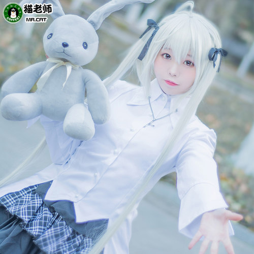 猫老师穹妹衣服装全套cosplay女装动漫萝莉装缘之空春日野穹制服 - 图2