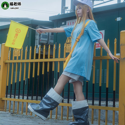 猫老师血小板COS服装全套二次元制服动漫工作细胞cosplay女装衣服 - 图1