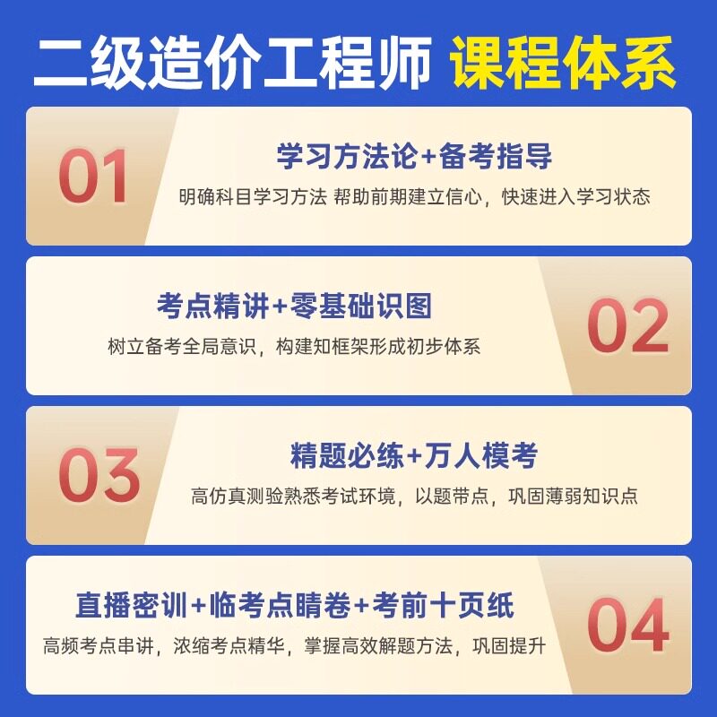 陕西省2026年二级造价师网课教材视频课件课程二造土建安装交通水利实务案例分析武立叶蒋莉莉历年真题试卷习题集题库软件刷题