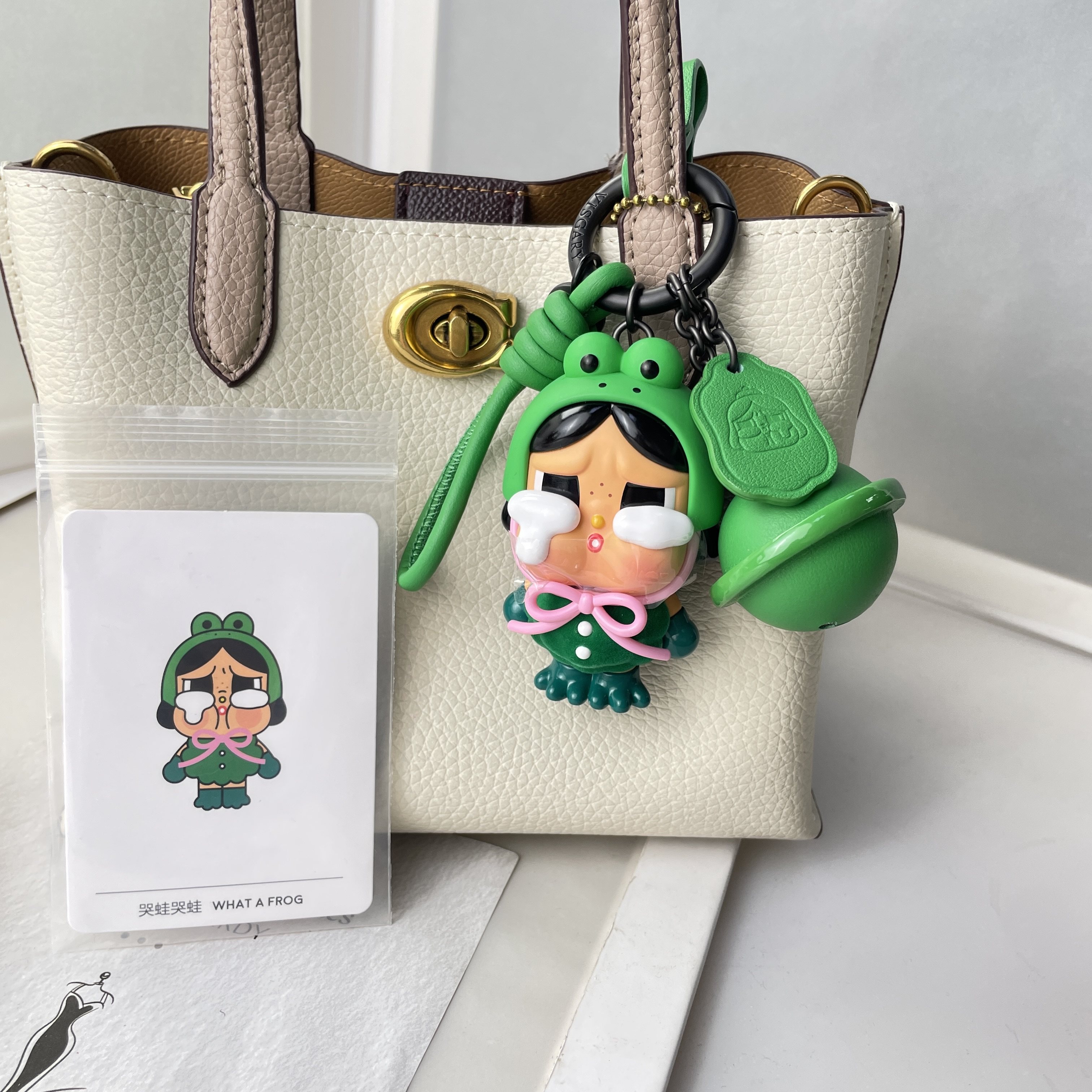 潮玩高端diy真皮包包挂件配饰挂饰钥匙扣挂链哦崽SP哭娃KUBO妹妹,淘宝优惠券,粉丝福利购,淘宝优惠卷