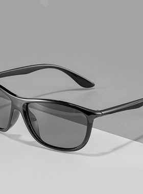 黑色护目高级感防晒太阳镜