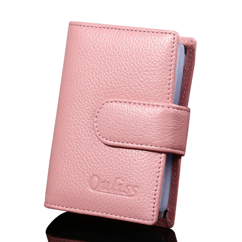 ouliss女式多卡位韩版银行真皮卡包 ouliss卡包
