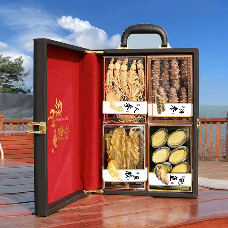 置办过年货节日送礼滋补高档海参鲍鱼海鲜干货礼盒装山珍海味,淘宝优惠券,粉丝福利购,淘宝优惠卷