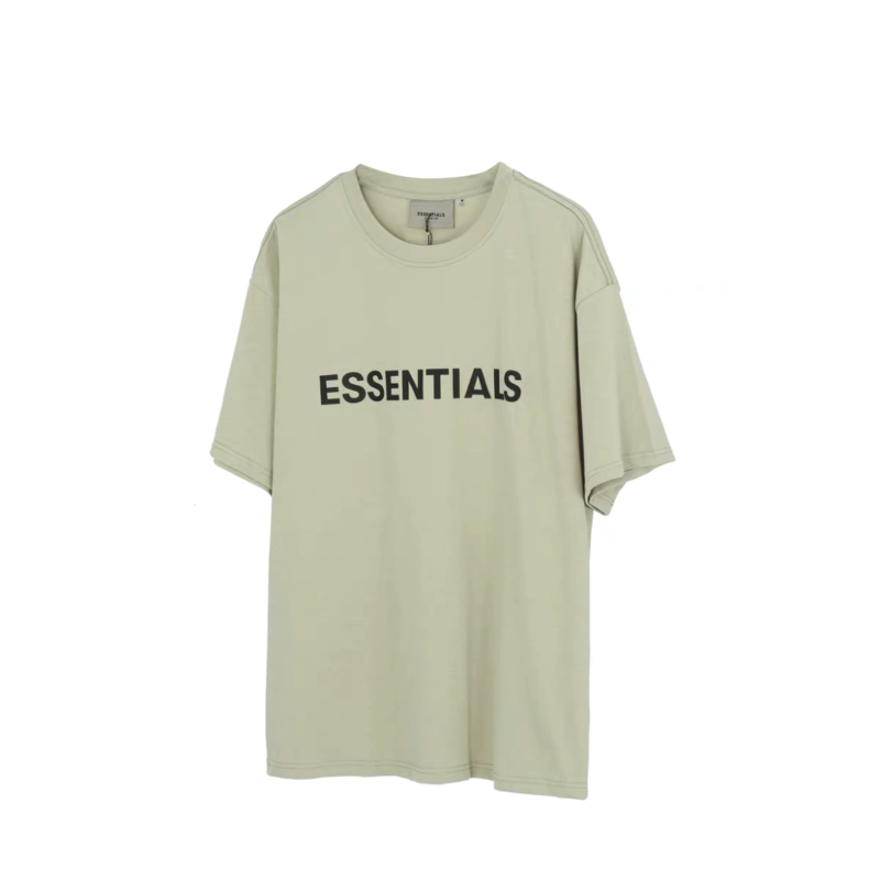 FOG短袖男FEAR OF GOD 复线ESSENTIALS胸前字母印花高街宽松T恤女