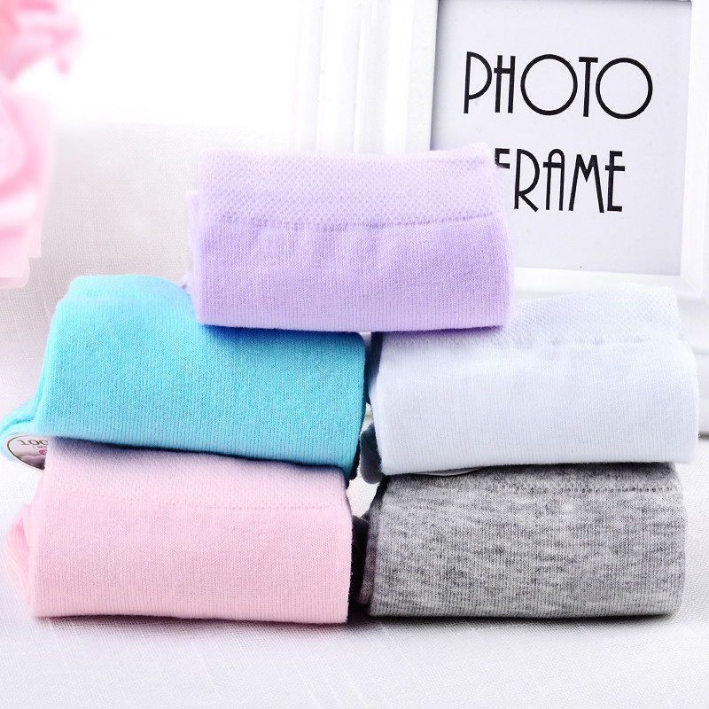 秋冬厚款纯棉浪莎少女学院风中筒袜 浪莎天恒短袜/打底袜/丝袜/美腿袜