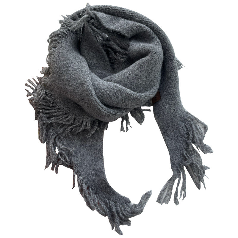 TUshu/沙丘流浪感～羊毛混纺流苏三角巾气质百搭保暖披肩围巾围脖,淘宝优惠券,粉丝福利购,淘宝优惠卷