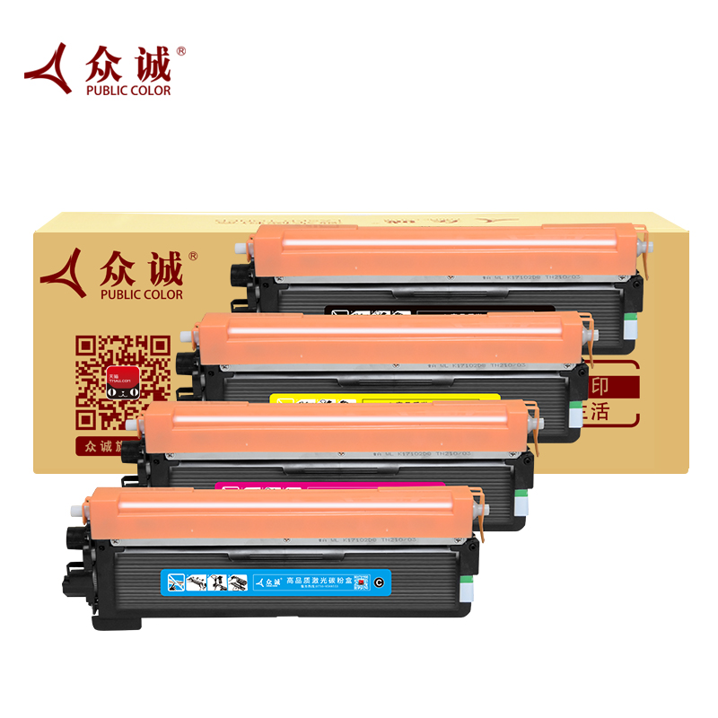 众诚易加粉适用兄弟HL-3040CN 3070CW DCP9010 MFC-9120 9320 TN270粉盒硒鼓DR270硒鼓 彩色激光打印机硒鼓 - 图0