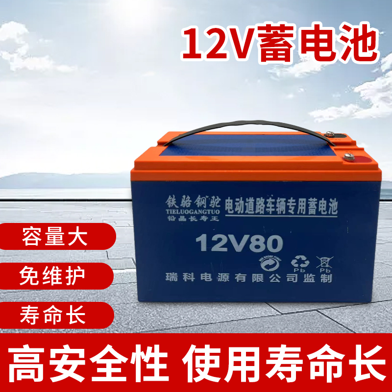 12电V瓶免维护干电瓶夜市12v36ah80a120蓄电池照明太阳能抽水机电 - 图2