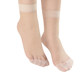 Breathable black anti-odor nylon low-top stockings in summer