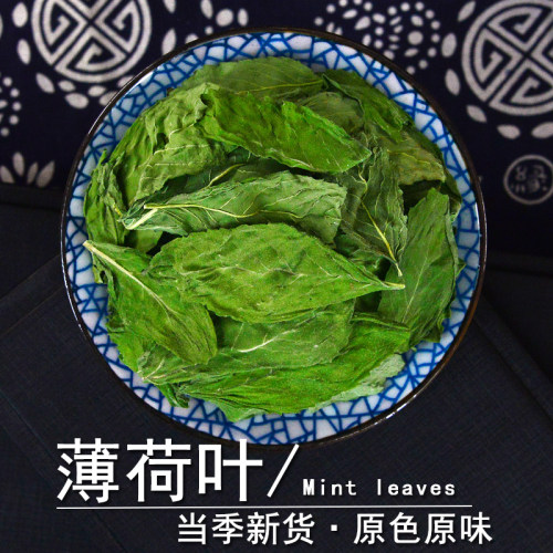 薄荷叶中药材静萱正品食用薄荷叶干货薄荷叶粉非野生薄荷叶茶泡水 - 图0