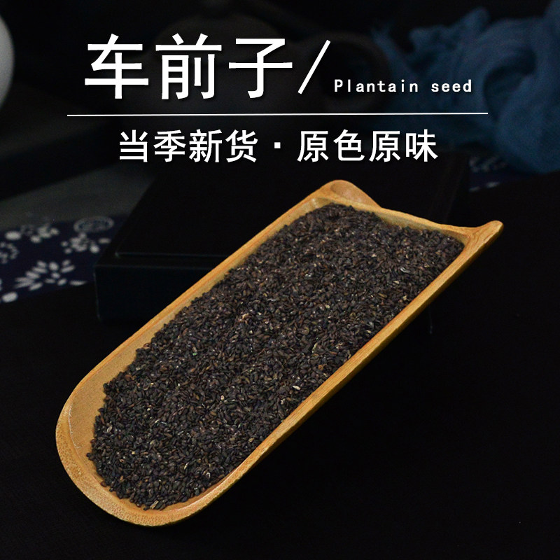 车前子中药材静萱正品野生新鲜干货车前子茶泡水另有盐车前子籽粉