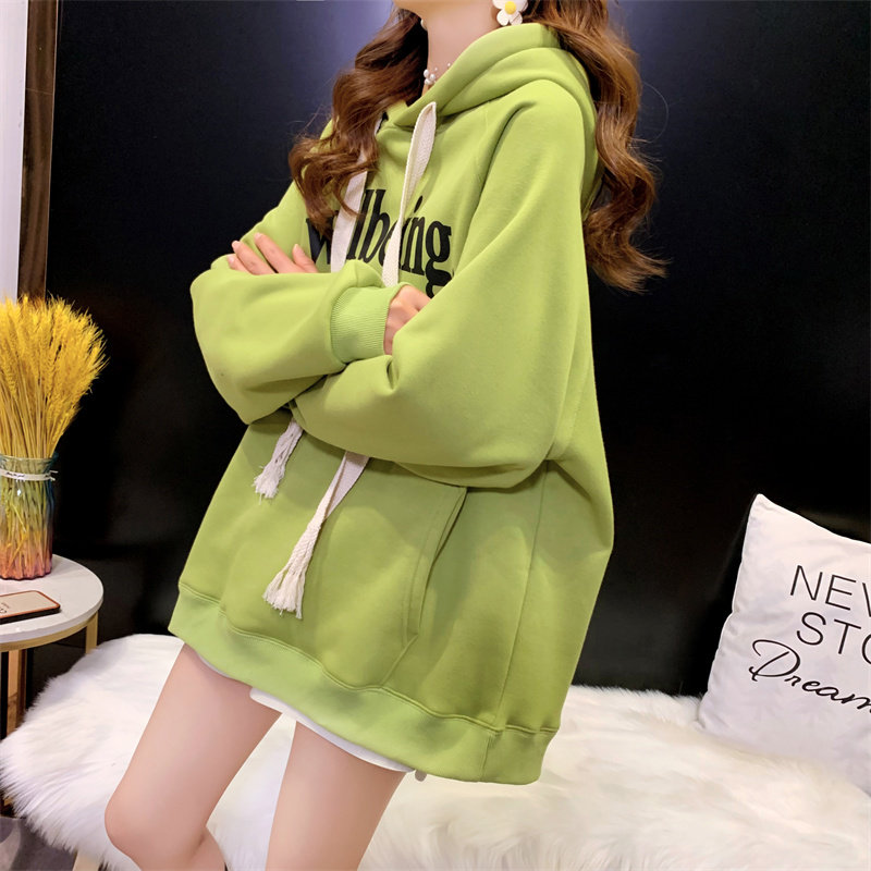 克莱因蓝加绒加厚2021年新款卫衣 卡卡小镇卫衣/绒衫