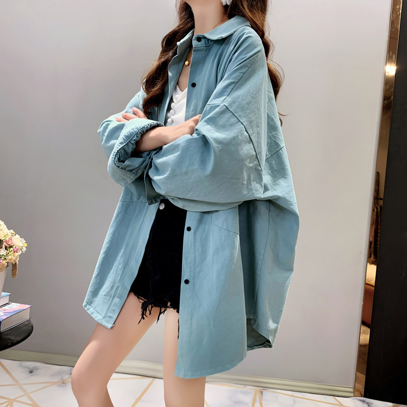 减10设计感小众女秋装2020新款衬衫 卡卡小镇衬衫