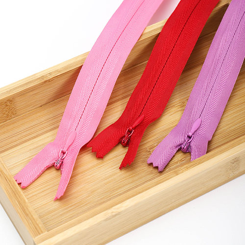 隐形拉链黑色连衣裙裤子衣服拉锁头配件长款裙子抱枕拉链暗链白色 - 图3