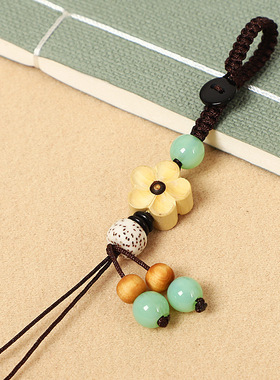 手工编织汽车钥匙扣半成品挂绳di