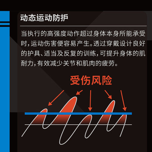 LP647R1专业运动防滑护膝保暖透气篮排球羽毛球跑步登山男女通用 - 图0