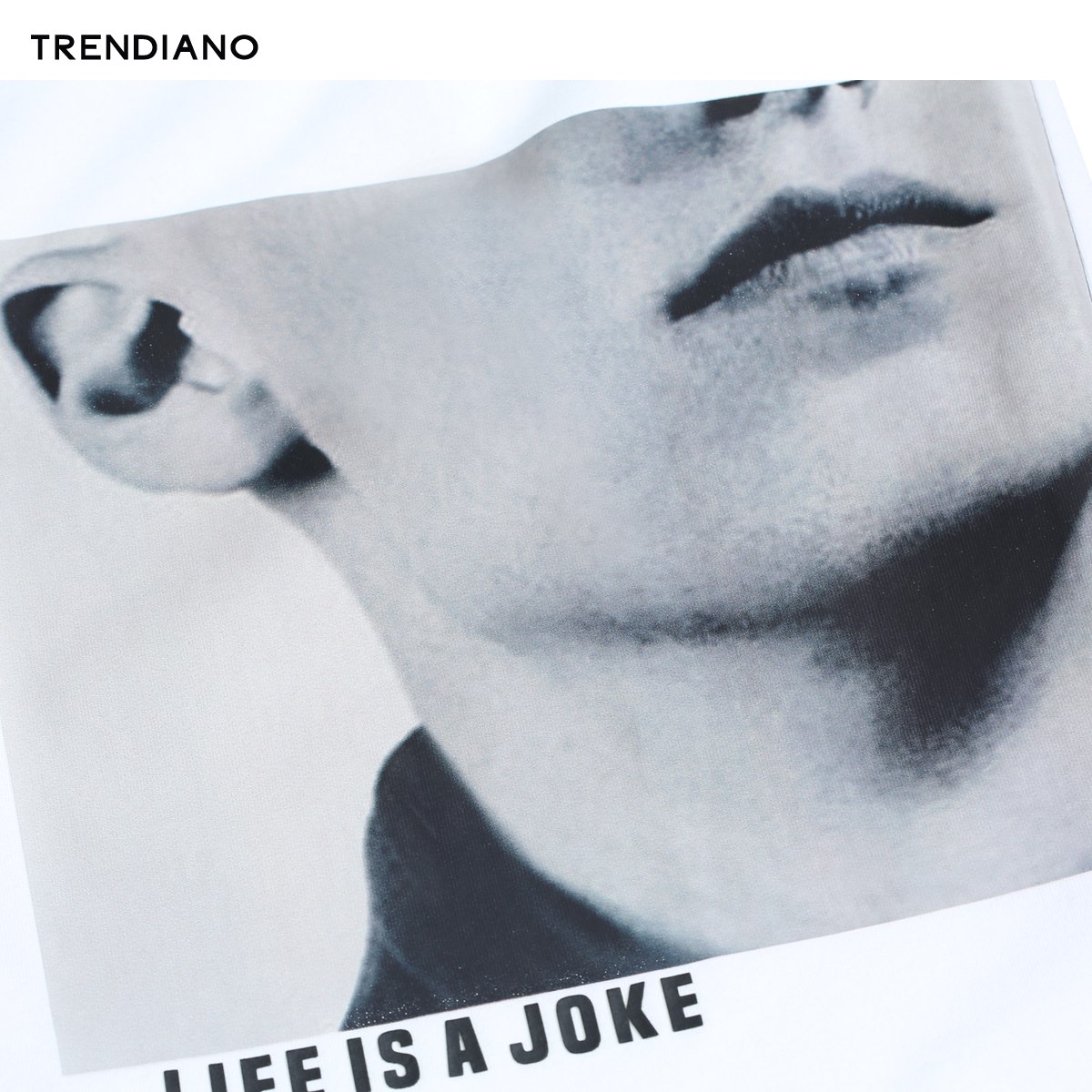 3JI1021890 恤 T 宽松纯棉印花短袖 TRENDIANO 聚 3JI1021890 恤 T 宽松纯棉印花短袖 TRENDIANO 聚