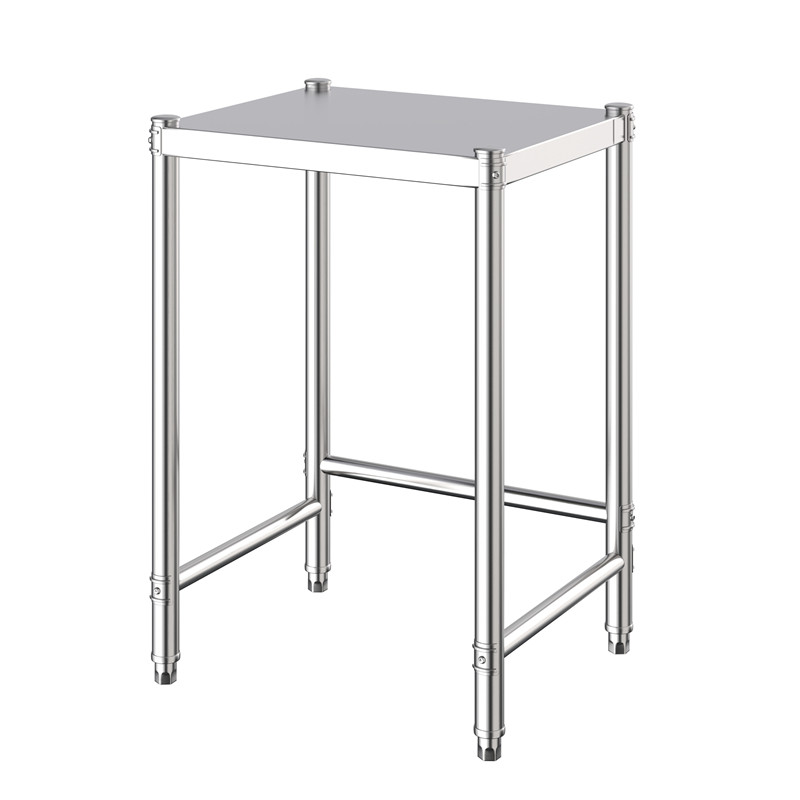 单层煤气罐架厨房不锈钢置物架一层烤箱煤气灶台小桌子家用支架 - 图3