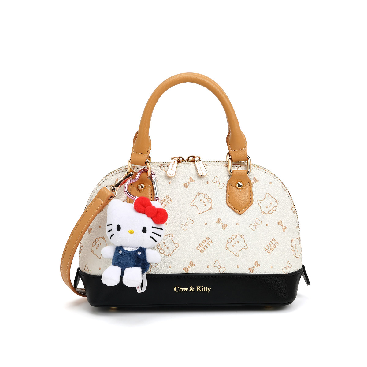 官方正品Cow&Kitty贝壳包女2025新款轻奢小众卡通日常手提斜挎包,淘宝优惠券,粉丝福利购,淘宝优惠卷