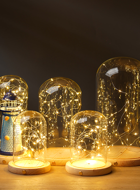 地中海铁艺灯塔模型装饰摆件